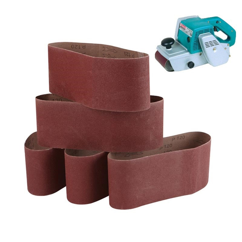 5pcs 4"x24" Sanding Belts 100x610mm 60 80 120 240 Grit Aluminium Oxide